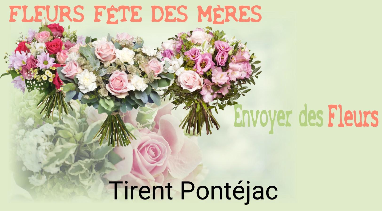 Bouquet de Fête des Mères livré à Tirent-Pontéjac